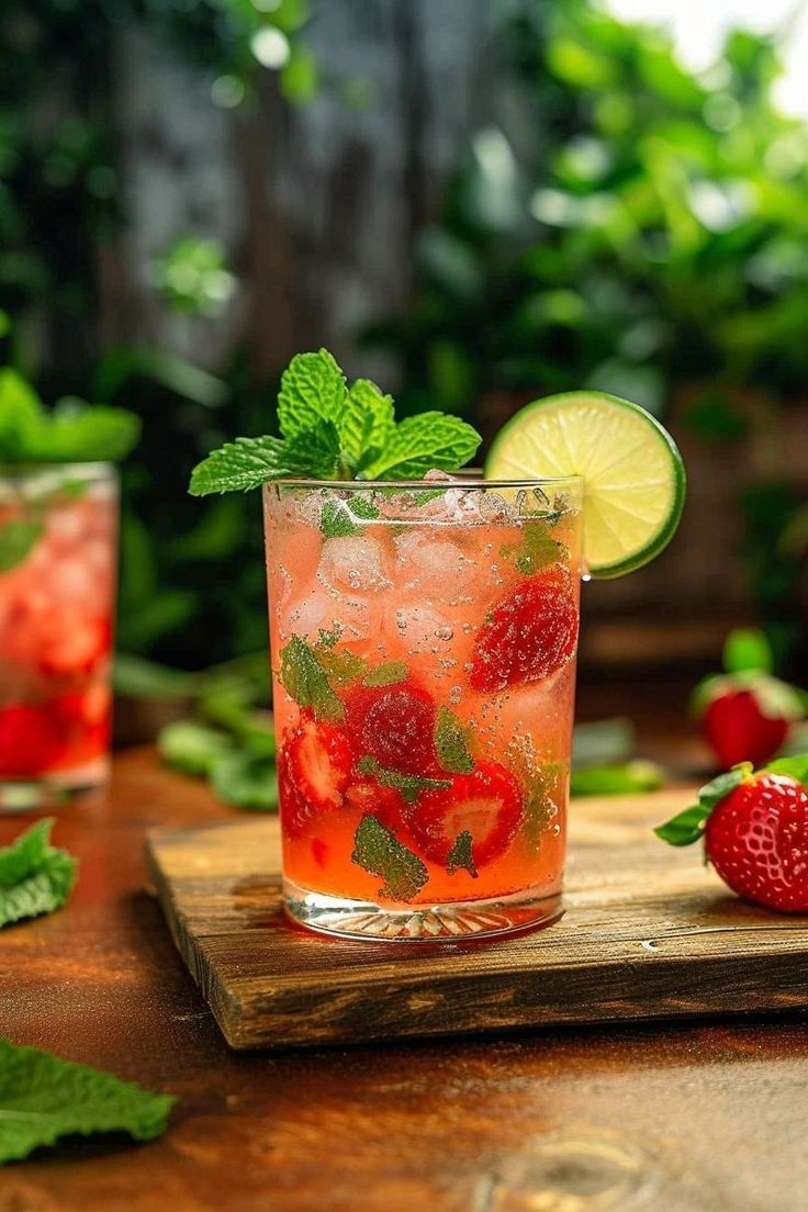 Le Mojito Français : Un Twist Léger et Fruité