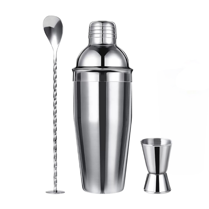 3 Pièces Shaker à Cocktail Set