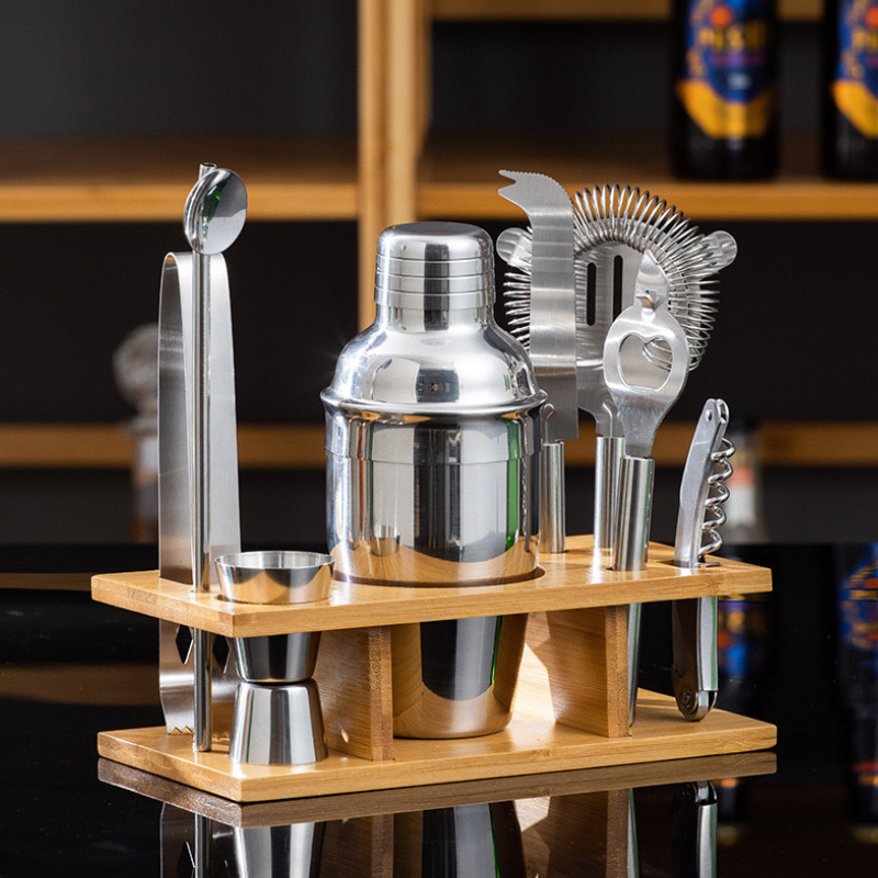 8 Pièces Shakers à Cocktail en Acier Inoxydable de 750 ml Wior