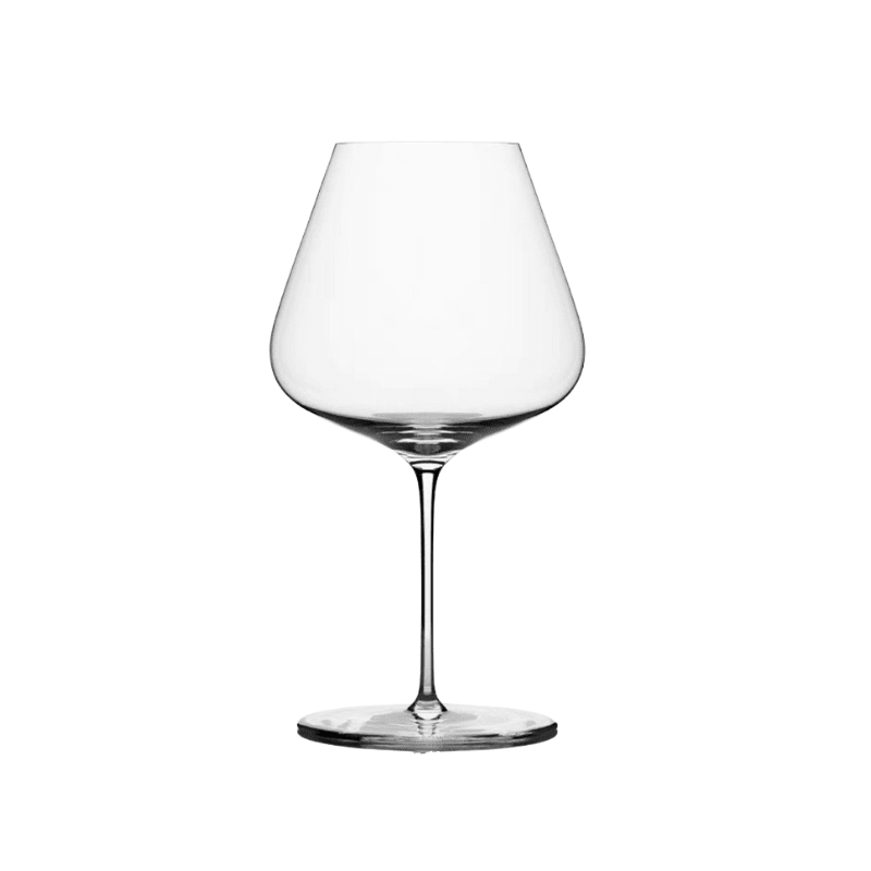 Verre à vin rouge en cristal 960ml présenté de face sur fond blanc