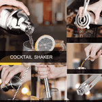 10 Pièces Shakers à Cocktail en Acier Inoxydable - Wior