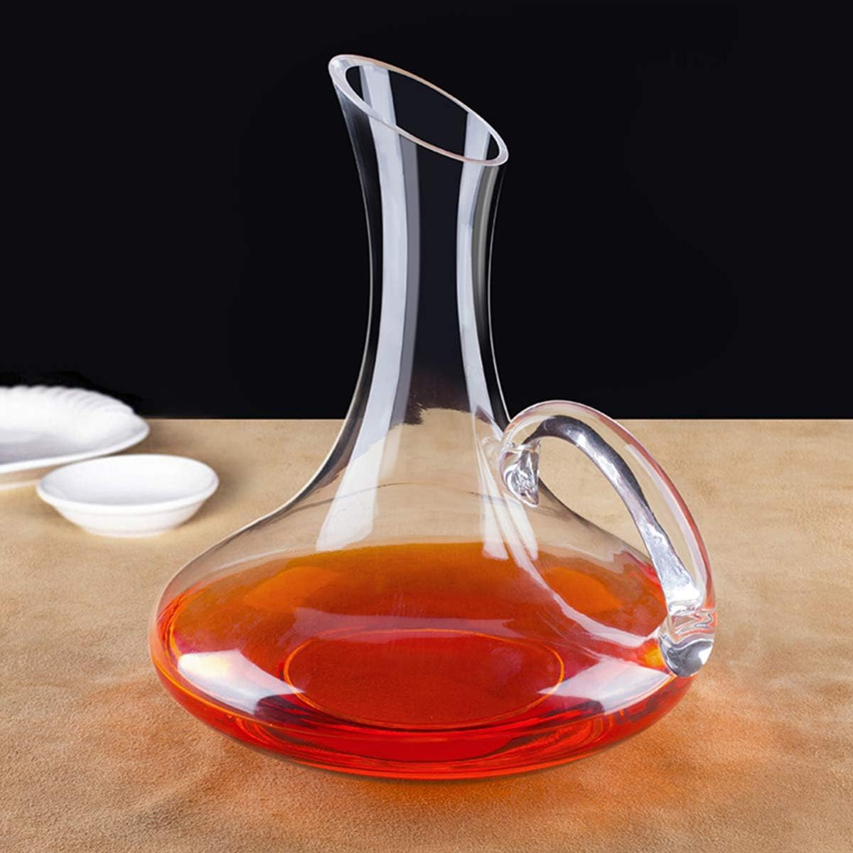 1500ml Carafe à Vin Rouge Soufflée à La Main - Wior