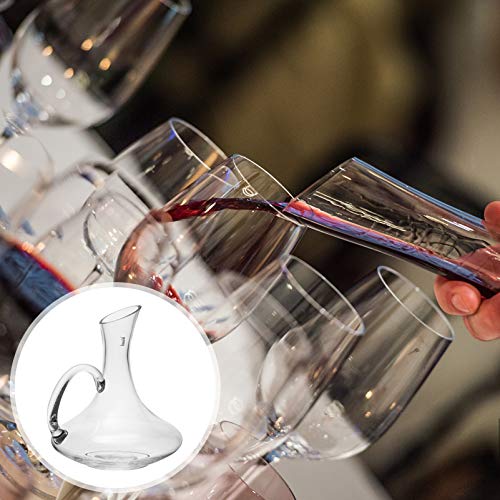 1500ml Carafe à Vin Rouge Soufflée à La Main - Wior