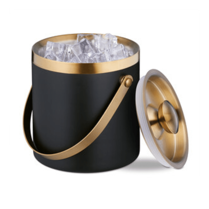 3L Seau à Glace Acier Inoxydable Double Paroi - Wior