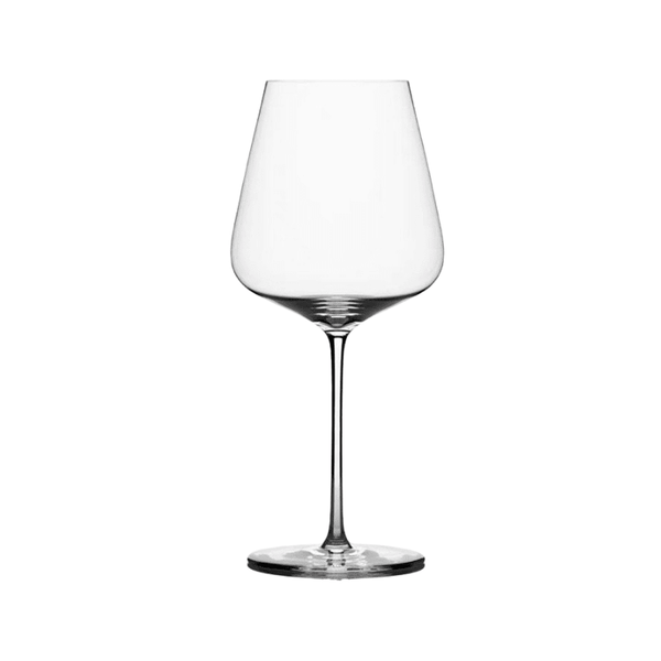 Verre à vin soufflé à la main 765ml posé sur surface claire
