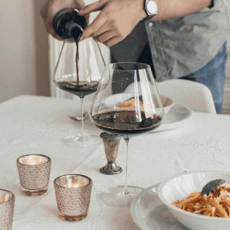 960ml Verres à Vin Rouge Cristal - Wior