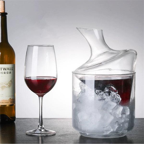 Carafe à Décanter Le Vin Décanteur Aérateur pour Vin Rouge et Blanc Wior