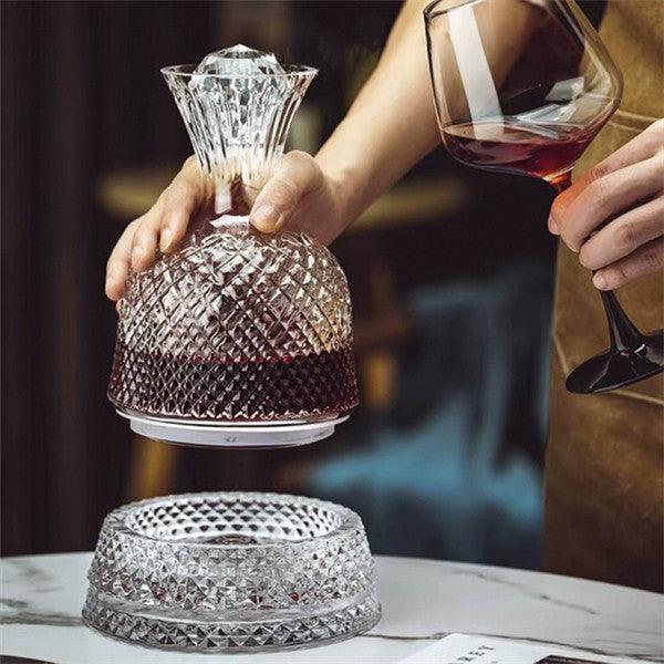 Carafe à Décanter en Verre Aération Optimale du Vin Rouge Wior