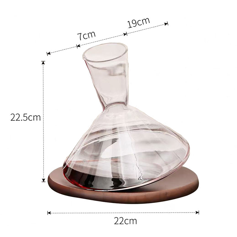 Carafe Décanteur & Verres Cristal 