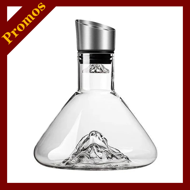 Carafe à Décanter à Vin avec Couvercle Verseur