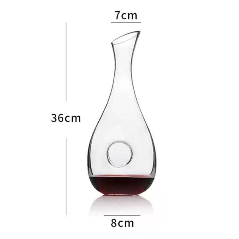 Carafe à Décanter en Forme de Cercle Creux