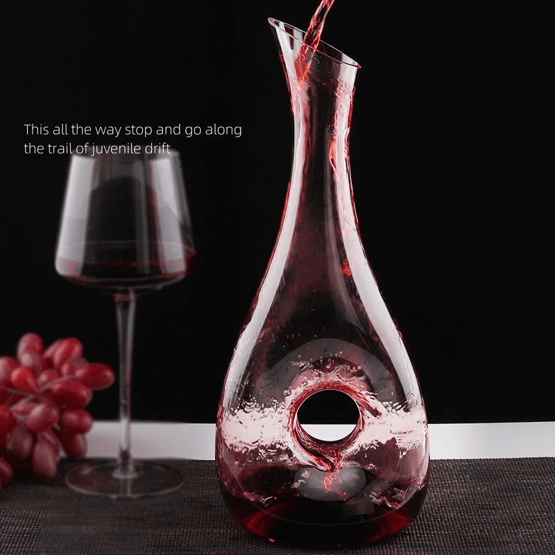 Carafe à Décanter en Forme de Cercle Creux