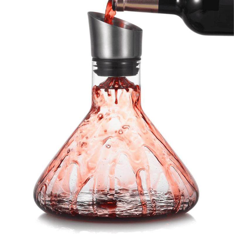 Carafe à Décanter à Vin avec Couvercle Verseur