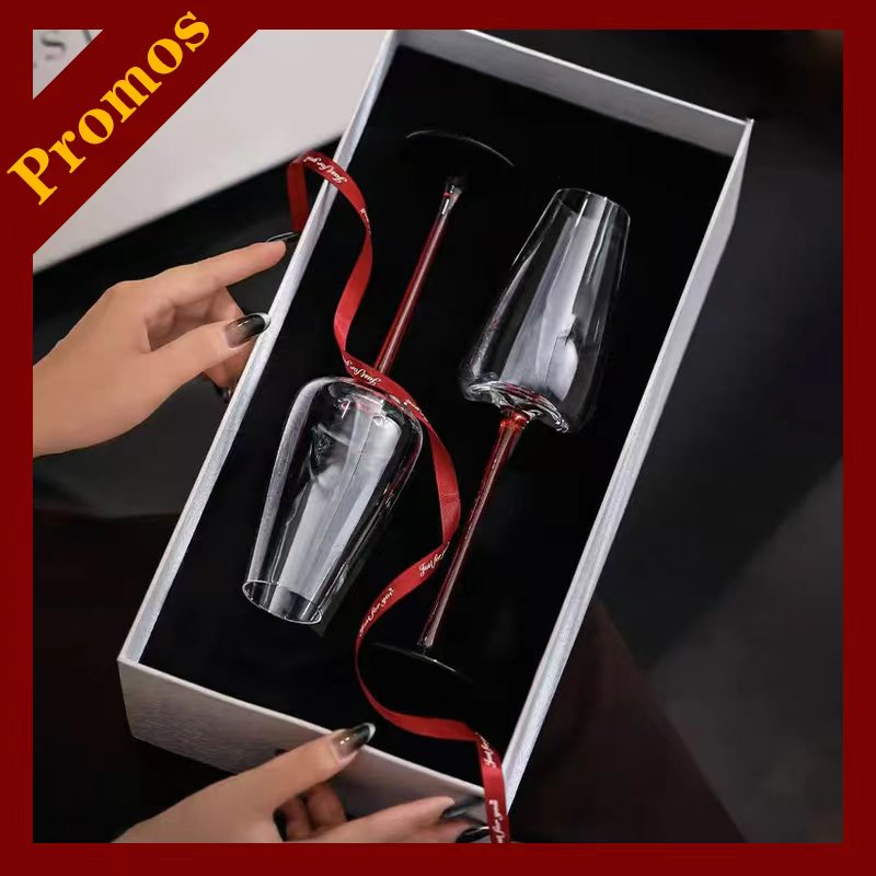 Coffret Cadeau 2 Verres à Vin en Cristal