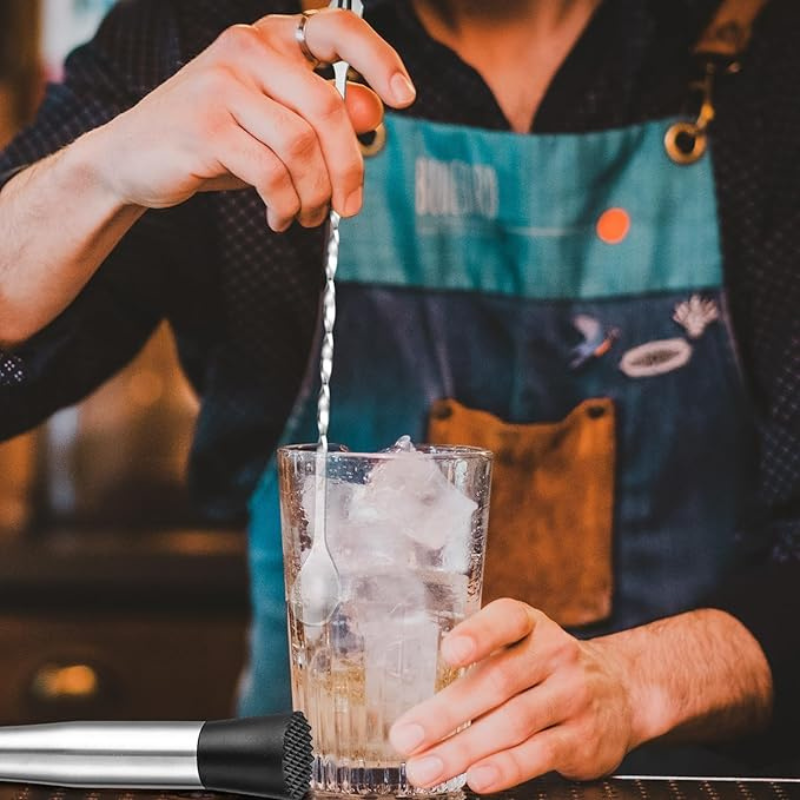 Pilon Cocktail en Acier Inoxydable