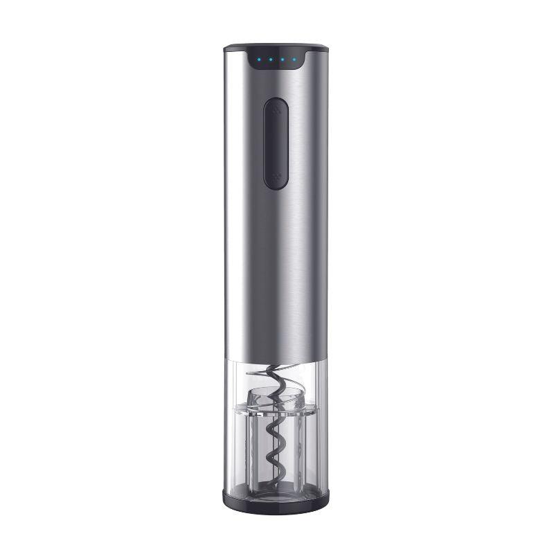 Luxury Silver Rechargeable Electric Wine Opener