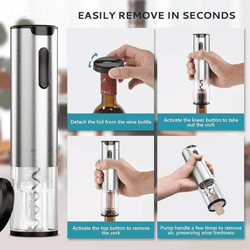 Tire Bouchon Electrique Rechargeable