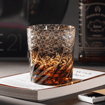 Verre à Whisky en Cristal Brun