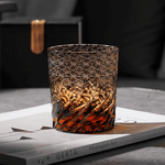 Verre à Whisky en Cristal Brun