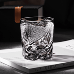 Verre à Whisky en Cristal Gris