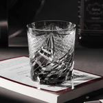 Verre à Whisky en Cristal Gris