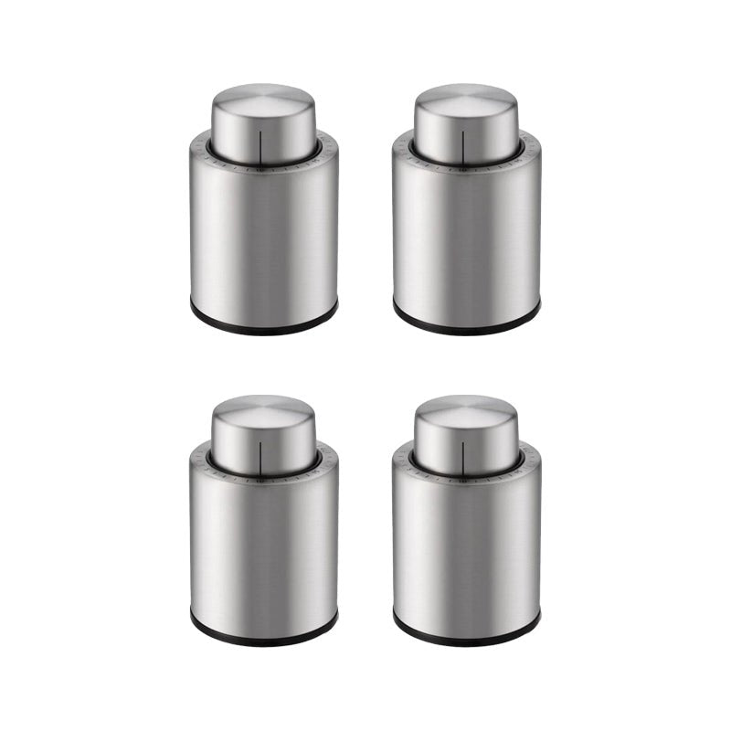 Bouchon de Vin sous Vide en Acier Inoxydable - Wior