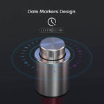 Bouchon de Vin sous Vide en Acier Inoxydable - Wior