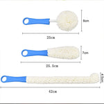 Brosse Flexible 3 Pièces pour Carafe à Vin et Verres - Wior