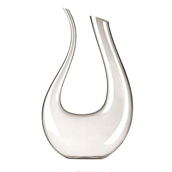carafe à décanter forme en u cristal wior