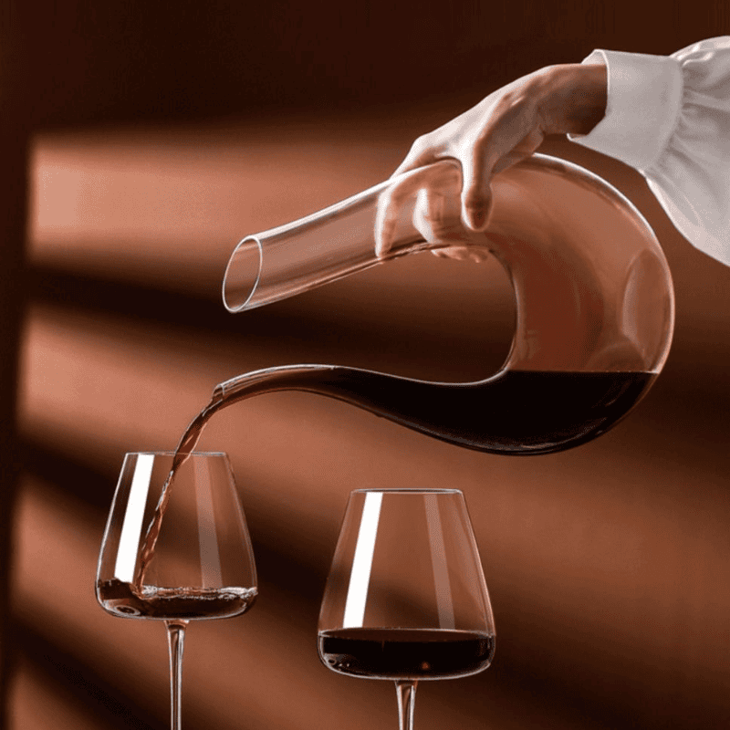 Carafe à Décanter Classique en Forme de U - Wior