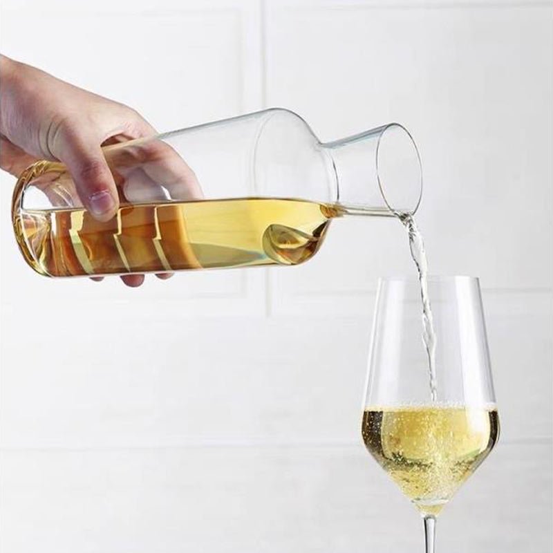 Carafe à vin en cristal soufflé à la main - Wior