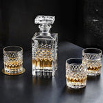 Carafe à Whisky Cristal Motif Géométrique - Wior