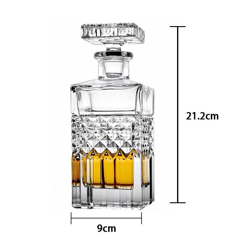 Carafe à Whisky Cristal Motif Géométrique - Wior