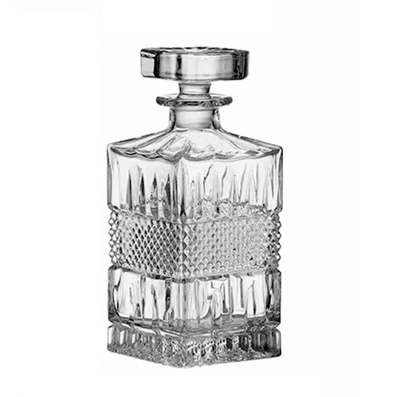 Carafe à Whisky Vintage en Verre - Wior