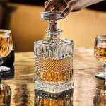 Carafe à Whisky Vintage en Verre - Wior