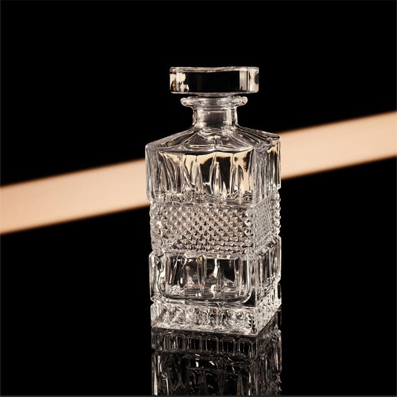 Carafe à Whisky Vintage en Verre - Wior