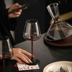 Carafe Décanteur & Verres Cristal - Coffret Cadeau - Wior