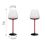 Carafe Décanteur & Verres Cristal - Coffret Cadeau - Wior