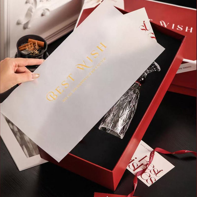 Coffret Cadeau 2 Verres à Champagne en Cristal pour Mariage, Noël - Wior