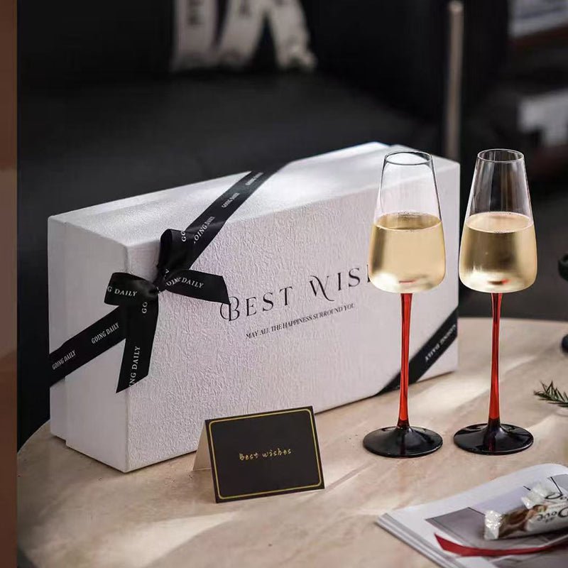 Coffret Cadeau 2 Verres à Vin en Cristal - Wior
