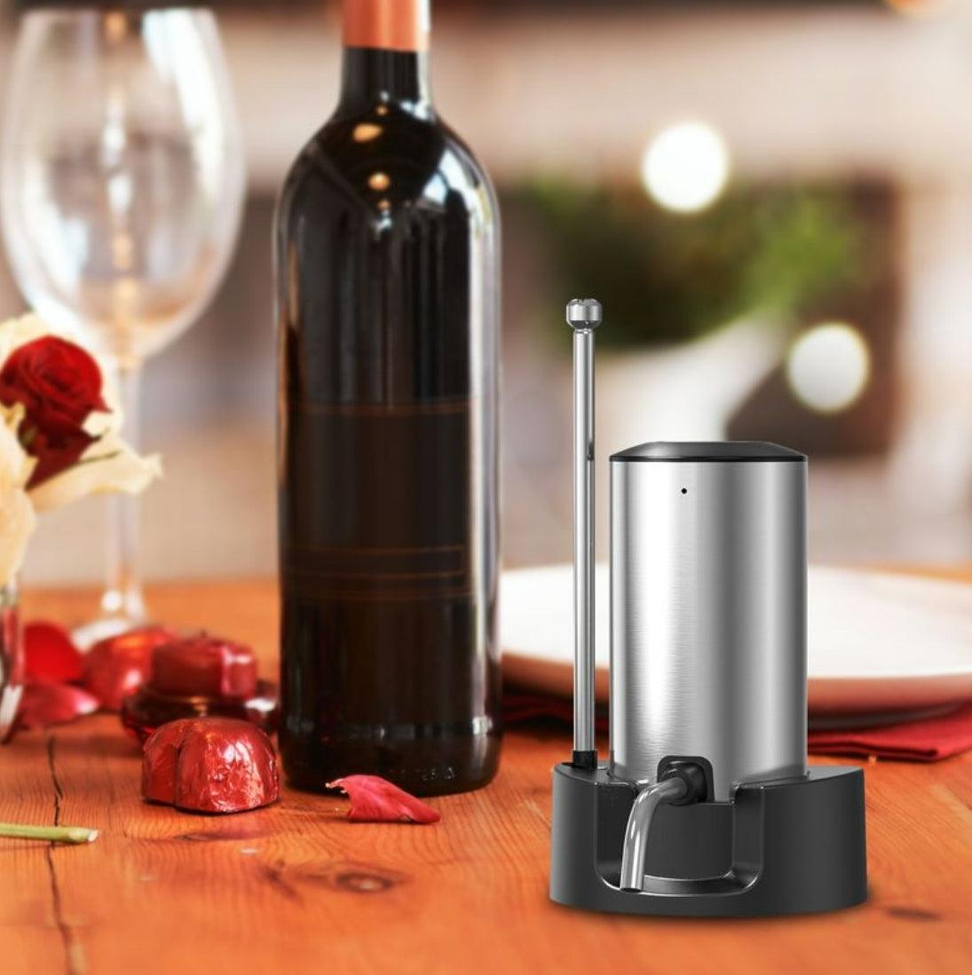 Décanteur de vin électrique avec socle - Wior