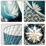 Flying Crane Verre à Whisky en Cristal Taillé à la Main - Wior