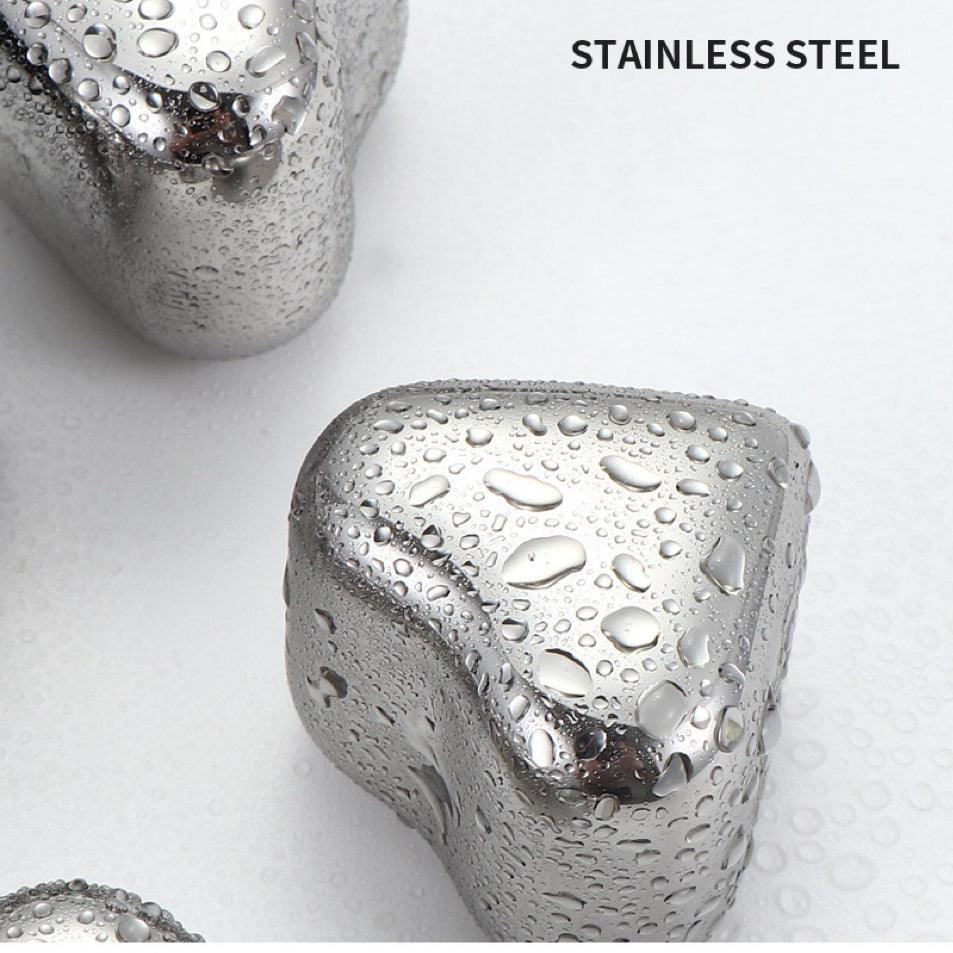 Forme de coeur Glaçons en acier inoxydable - Wior