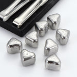 Forme de coeur Glaçons en acier inoxydable - Wior