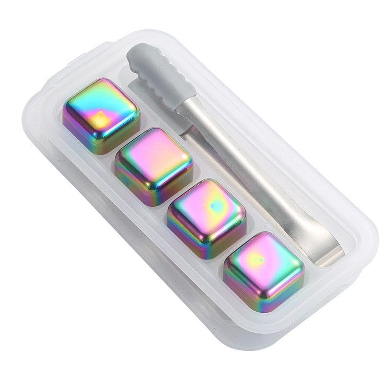Glaçons colorés en acier inoxydable - Wior