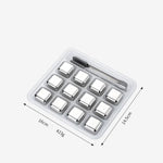 Glaçons en acier inoxydable argenté - Wior