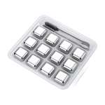 Glaçons en acier inoxydable argenté - Wior