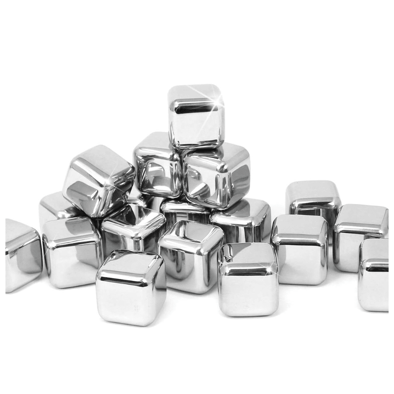 Glaçons en acier inoxydable argenté - Wior