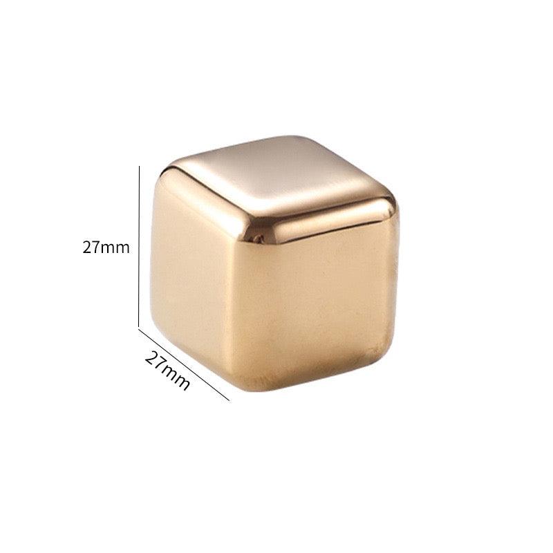 Glaçons en acier inoxydable doré - Wior