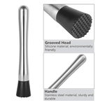 Lot de 2 Pilon Cocktail en Acier Inoxydable - Wior